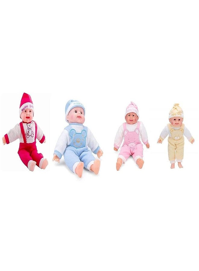 kiyasu Toys Happy Baby Musical Touch Sensors and Laughing Big Size Boy Doll for Kids Girls Boys.(BOY Doll) - Image 3